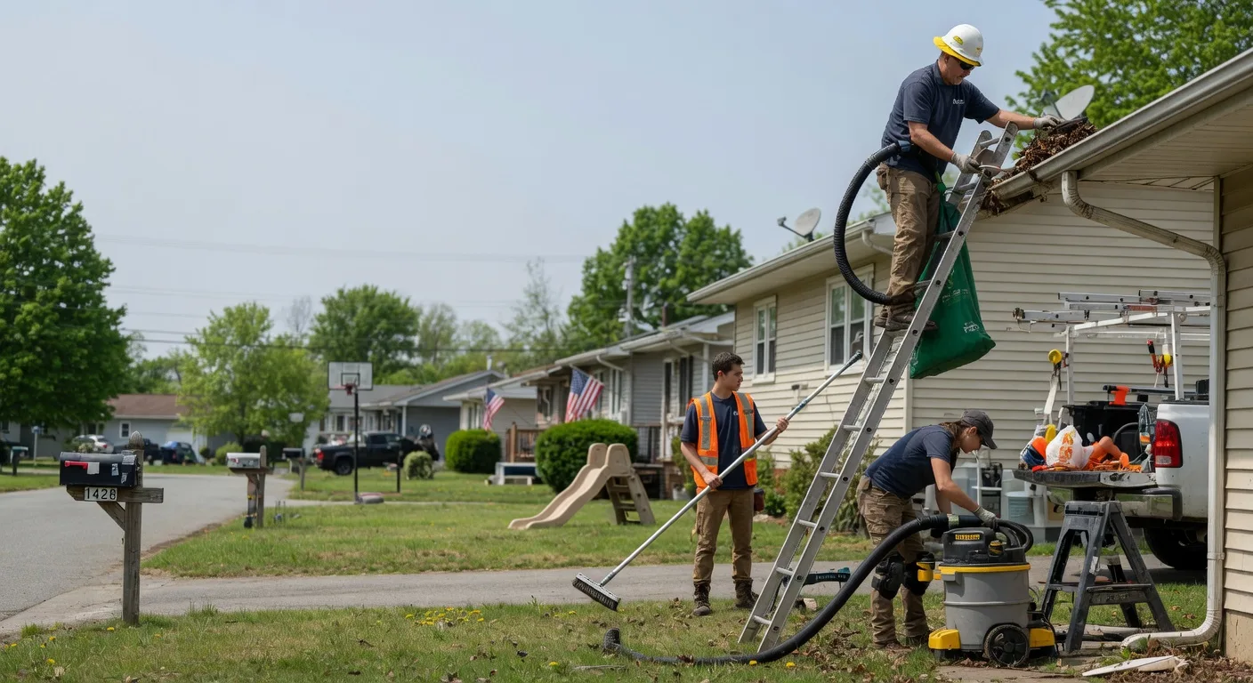 Gutter Installation in South Gibson, PA near me